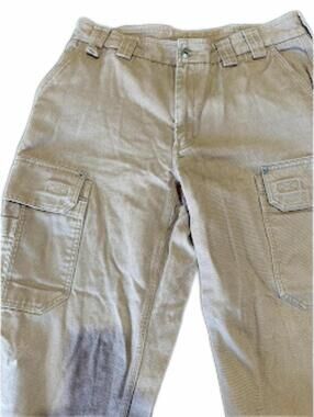 Duluth Trading Canvas Cargo Pants 36x32